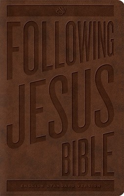 ESV Following Jesus Bible, Trutone, Brown (Imitation Leather)