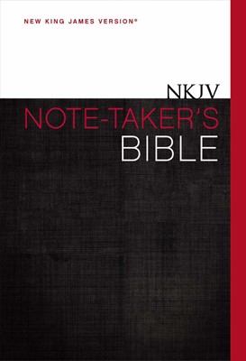 NKJV Note-Taker's Bible (Hard Cover)