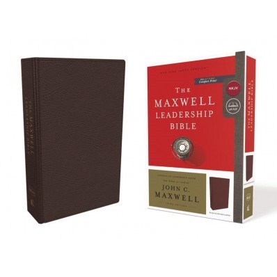 NKJV Maxwell Leadership Bible, Burgundy, Comfort Print (Bonded Leather)