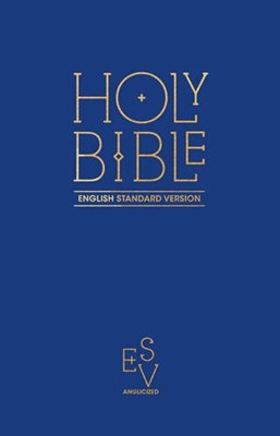 ESV Anglicised Pew Bible, Blue HB (Hard Cover)
