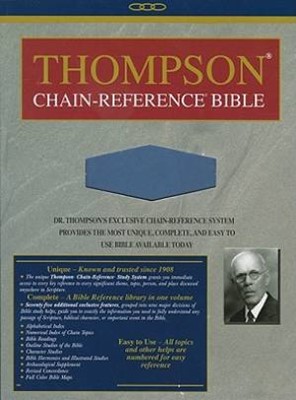 KJV Thompson Chain Reference Handy RL Im/Le/Bl
