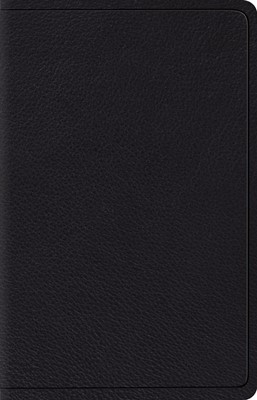 ESV Wide Margin Reference Bible, Black (Genuine Leather)