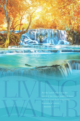 Living Waters Bulletin (Pack of 100) (Bulletin)