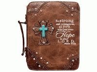 Fashion Bible Cover Hope Brown (General Merchandise)