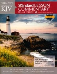 KJV Standard Lesson Commentary Large Print Ed. 2018-2019 (Paperback)