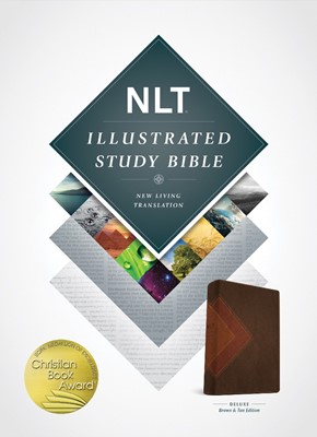 NLT Illustrated Study Bible Tutone Brown/Tan (Imitation Leather)