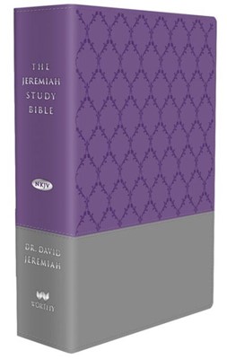 NKJV Jeremiah Study Bible, Purple/Gray (Leather Binding)