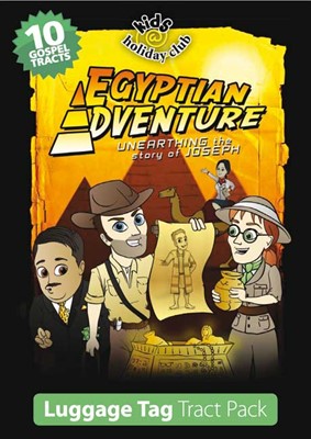 Egyptian Adventure (Luggage Tag Tract Pack Of 10) (Paperback)