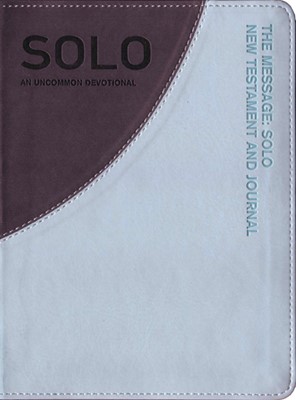 The Message Solo New Testament And Journal (Leather Binding)