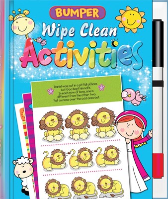 Bumper Wipe Clean Activities (Spiral Bound)