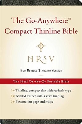 NRSV Go-Anywhere Compact Thnline Bible, Black (Bonded Leather)