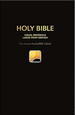 NASB Visual Reference Bible, Large Print (Bonded Leather)