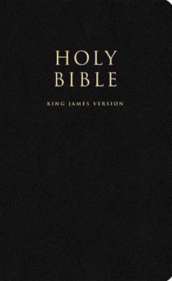 KJV Standard Bible, Black (Genuine Leather)