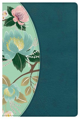 CSB Study Bible For Women, Teal/Sage LeatherTouch (Imitation Leather)