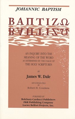 Johannic Baptism (Paperback)