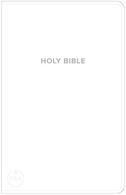 CSB Gift & Award Bible, White (Hard Cover)