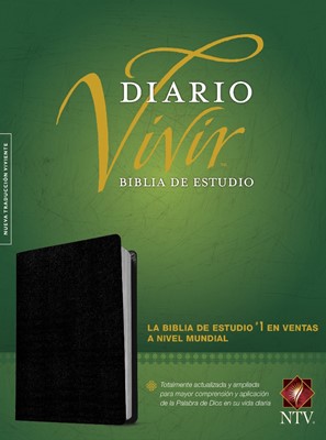 Biblia De Estudio Del Diario Vivir Ntv (Bonded Leather)