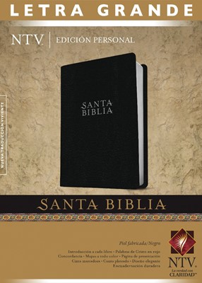 Santa Biblia NTV, Edición personal, letra grande (Bonded Leather)