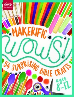 Maker-ific WOWS! 54 Surprising Bible Crafts (8-12yrs) (Paperback)