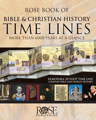 Rose Book of Bible & Christian History Time Lines (Hard Cover)