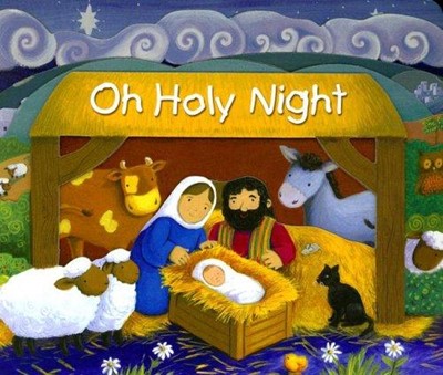 Oh Holy Night (Board Book)