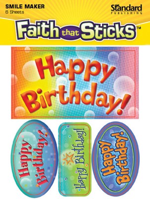 Happy Birthday! - Faith That Sticks Stickers (Stickers)