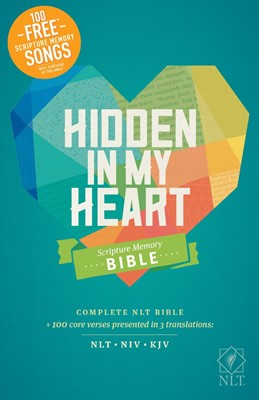 NLT Hidden In My Heart Scripture Memory Bible (Hard Cover)