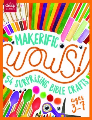 Maker-ific WOWS! 54 Surprising Bible Crafts (3-7yrs) (Paperback)
