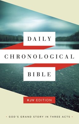 KJV Daily Chronological Bible Trade Paper (Paperback)