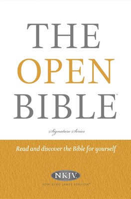 The NKJV Open Bible (Hard Cover)