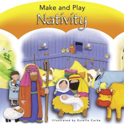 Make And Play Nativity (Board Book)