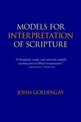 Models For Interpretation Of Scripture (Paperback)