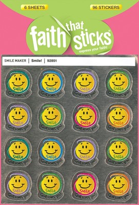 Smile! - Faith That Sticks Stickers (Stickers)