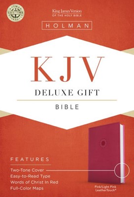 KJV Deluxe Gift Bible, Pink Leathertouch (Imitation Leather)