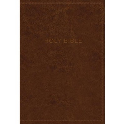 KJV Know The Word Study Bible, Brown, Red Letter Ed. (Imitation Leather)