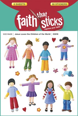 Jesus Loves The Children Of The World (Stickers)