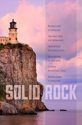 Solid Rock Bulletin (Pack of 100) (Bulletin)