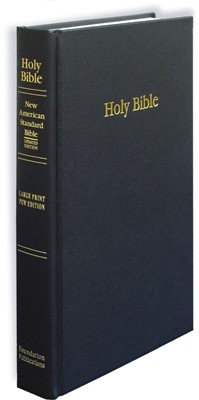 NASB Large Print Pew Bible (Hard Cover)