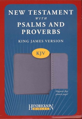 KJV New Testament with Psalms & Proverbs Magnetic Flap Lilac (Imitation Leather)