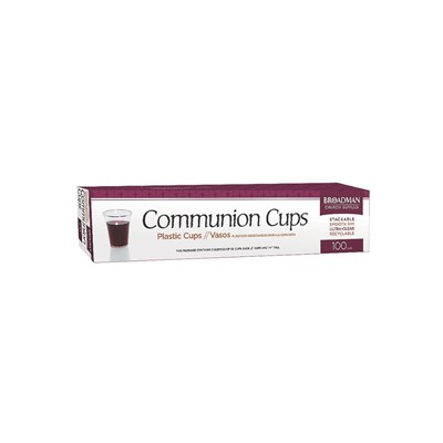 Plastic Communion Cups- Box of 100 (General Merchandise)