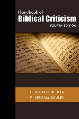 Handbook of Biblical Criticism (Paperback)