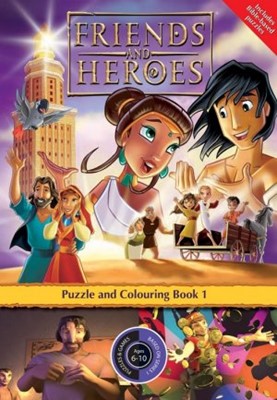 Friends & Heroes Puzzle Book 1 (Paperback)