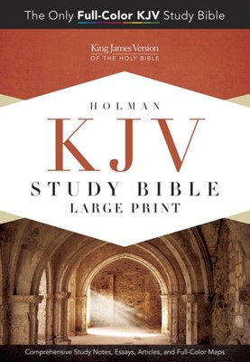 KJV Study Bible Large Print Edition, Hardcover (Hard Cover)