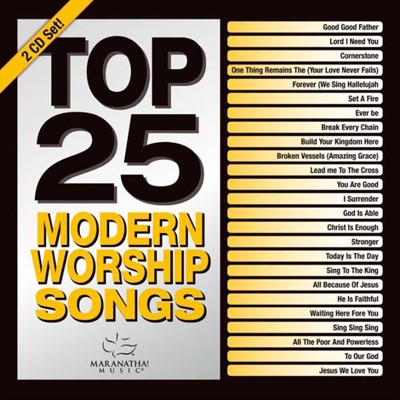 Top 25 Modern Worship Songs 2016 2CD (CD-Audio)