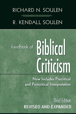 Handbook of Biblical Criticism (Revised and Expanded) (Paperback)