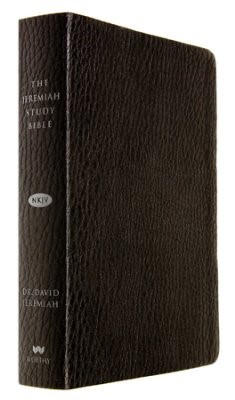 NKJV Jeremiah Study Bible,  Black Leatherluxe (Imitation Leather)