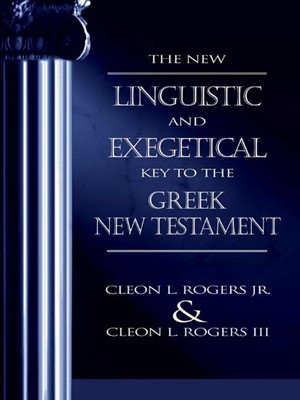New Linguistic And Exegetical Key To The Greek New Testa, Th (Hard Cover)