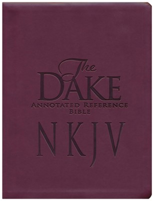 NKJV Dake Annotated Reference Bible (Imitation Leather)