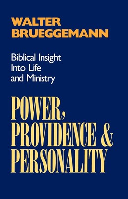 Power, Providence, and Personality (Paperback)