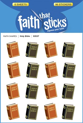 Holy Bible - Faith That Sticks Stickers (Stickers)